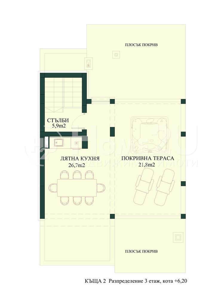 Продава КЪЩА, гр. София, м-т Камбаните, снимка 16 - Къщи - 53148565