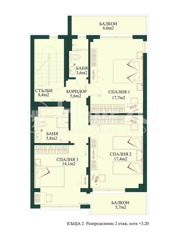 Продава КЪЩА, гр. София, м-т Камбаните, снимка 15 - Къщи - 53148565