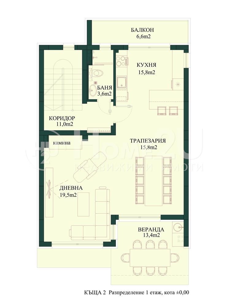 Продава КЪЩА, гр. София, м-т Камбаните, снимка 14 - Къщи - 53148565