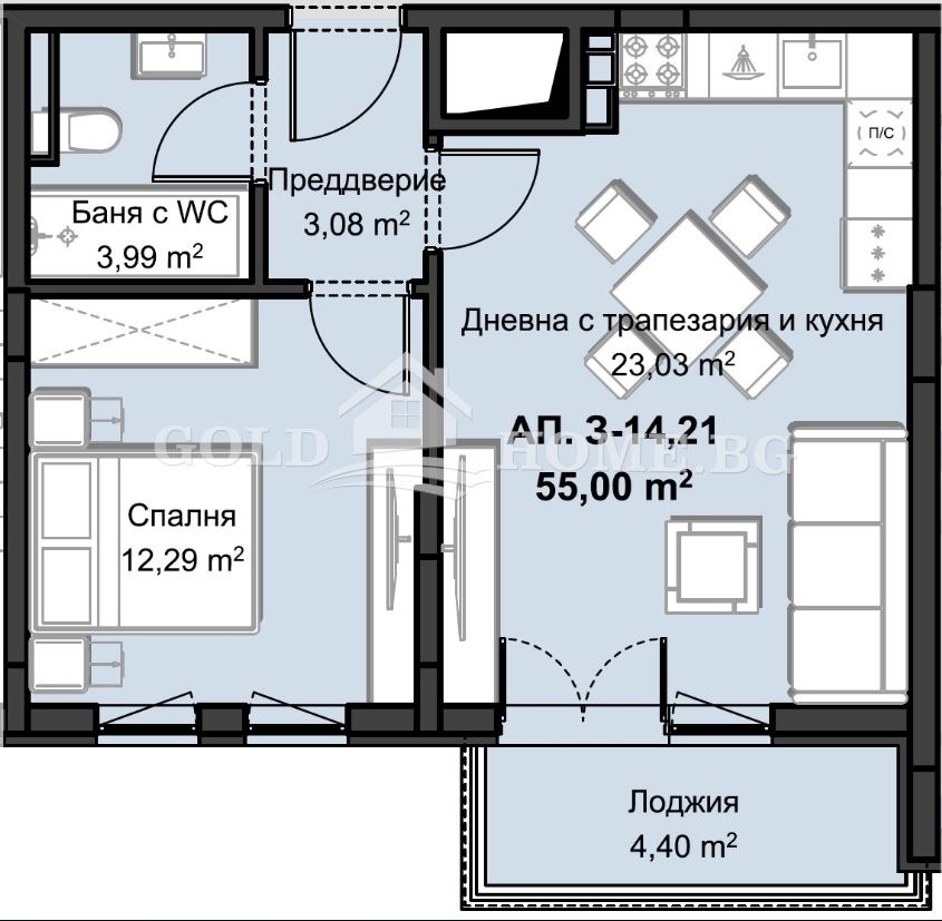 Продава 2-СТАЕН, гр. Пловдив, Христо Смирненски, снимка 2 - Апартаменти - 53457179