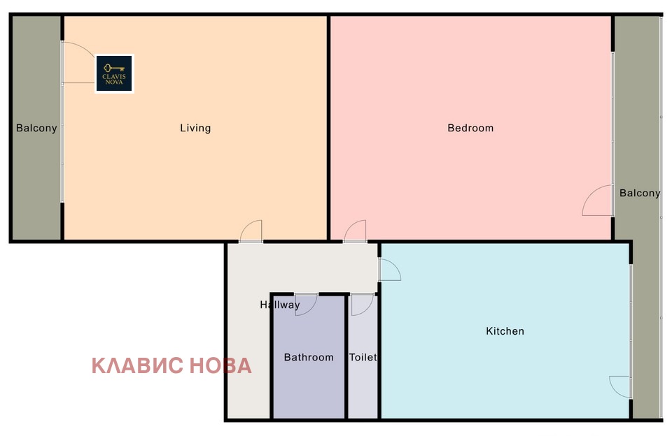 Продава 2-СТАЕН, гр. София, Сухата река
