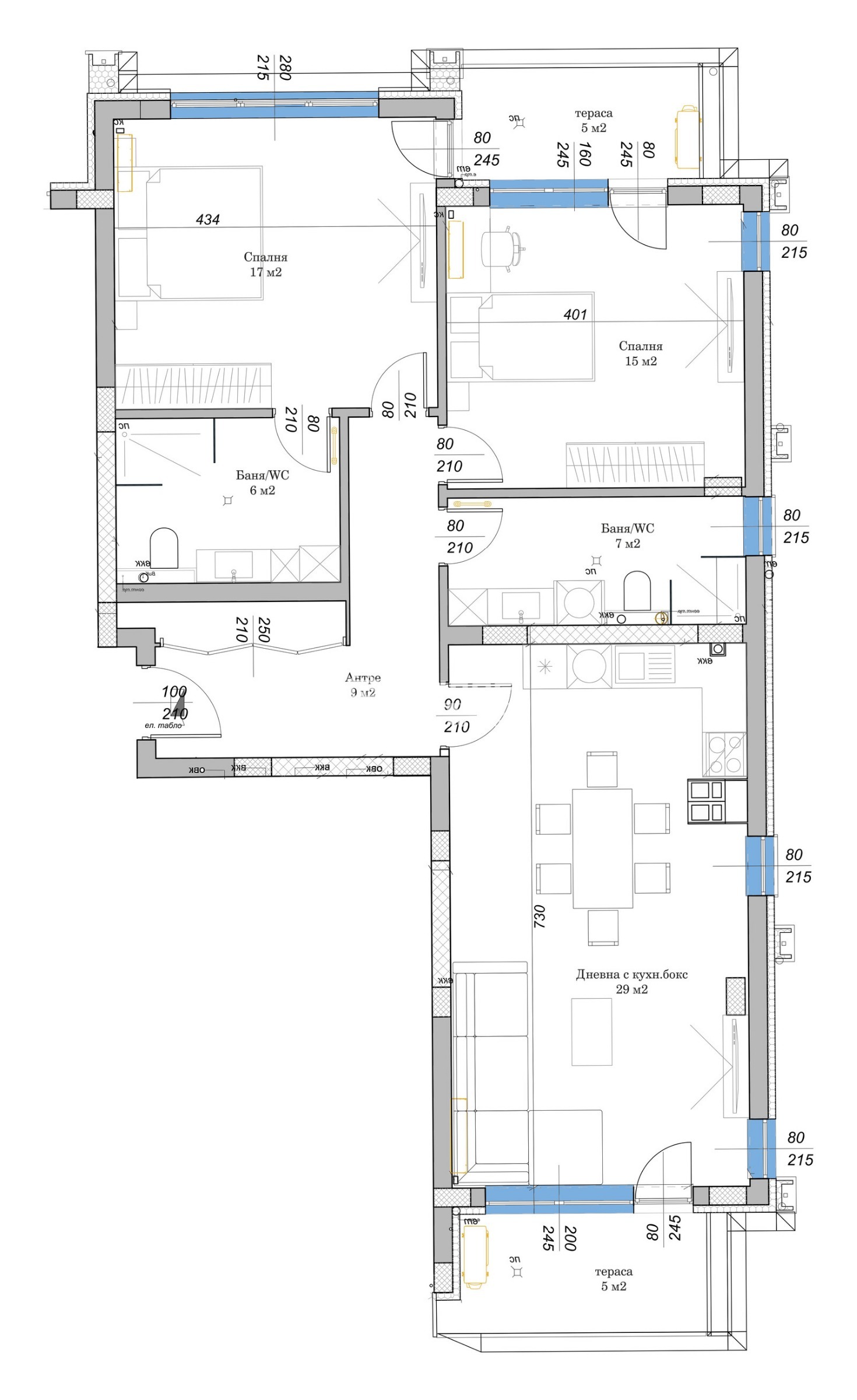 Продава 3-СТАЕН, гр. Пловдив, Остромила, снимка 2 - Апартаменти - 49955679