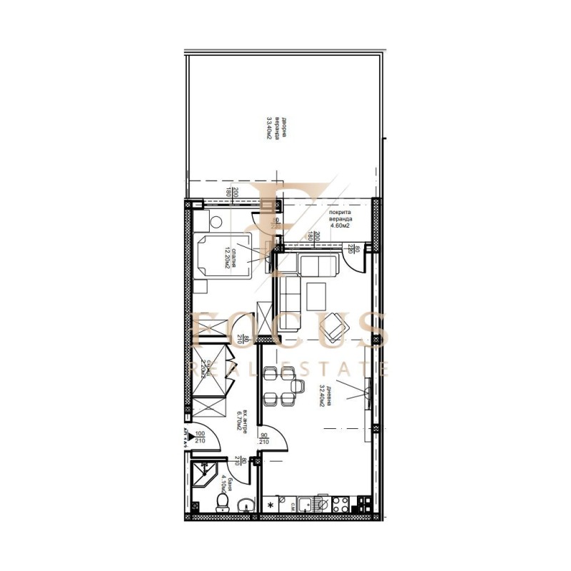 Zu verkaufen  1 Schlafzimmer Plowdiw , Juschen , 117 qm | 80850025 - Bild [2]