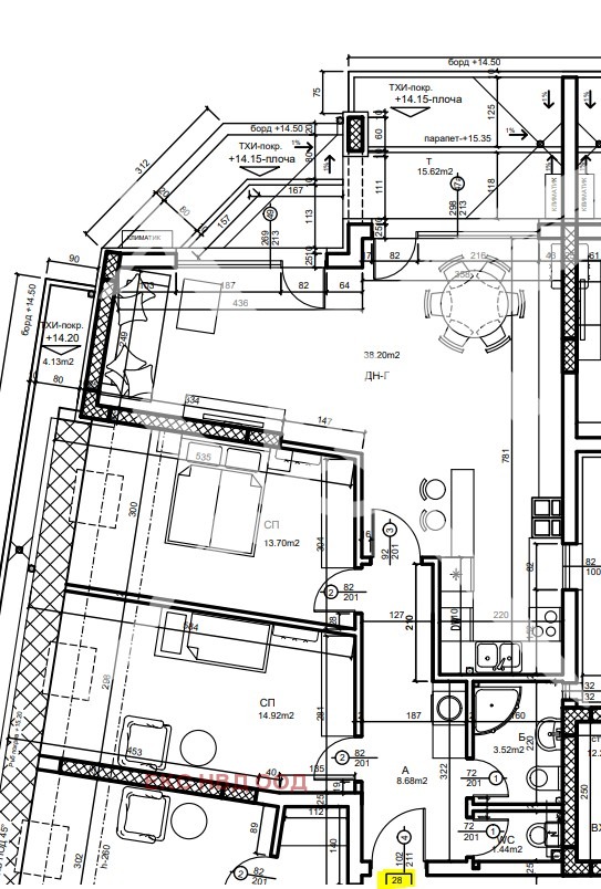 Zu verkaufen  2 Schlafzimmer Plowdiw , Zentar , 133 qm | 43148715