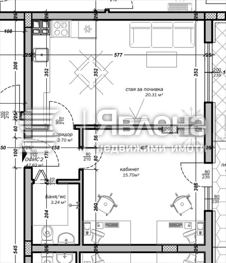 Продаја  Канцеларија Варна , Младост 2 , 56 м2 | 45158941 - слика [4]