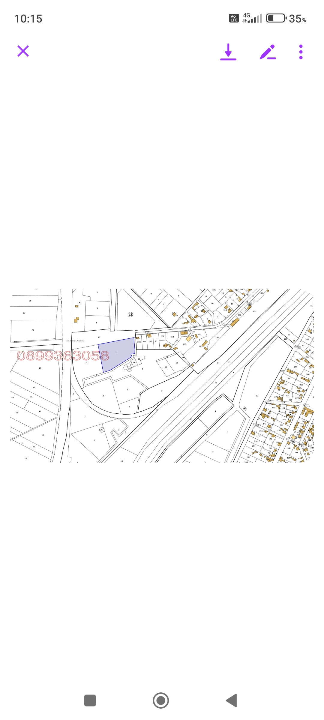 Продава ПАРЦЕЛ, с. Разделна, област Варна, снимка 4 - Парцели - 56042701