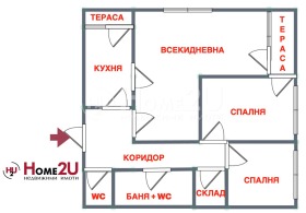 4-стаен град София, Овча купел 1 2