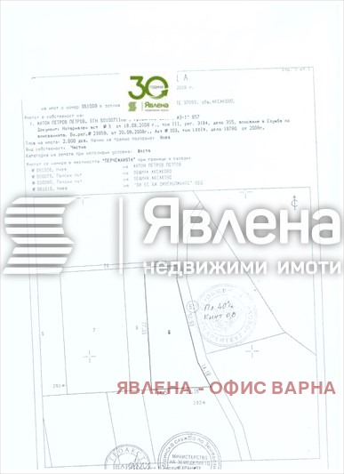 Продава  Парцел град Варна , м-т Перчемлията , 2000 кв.м | 19850939 - изображение [2]