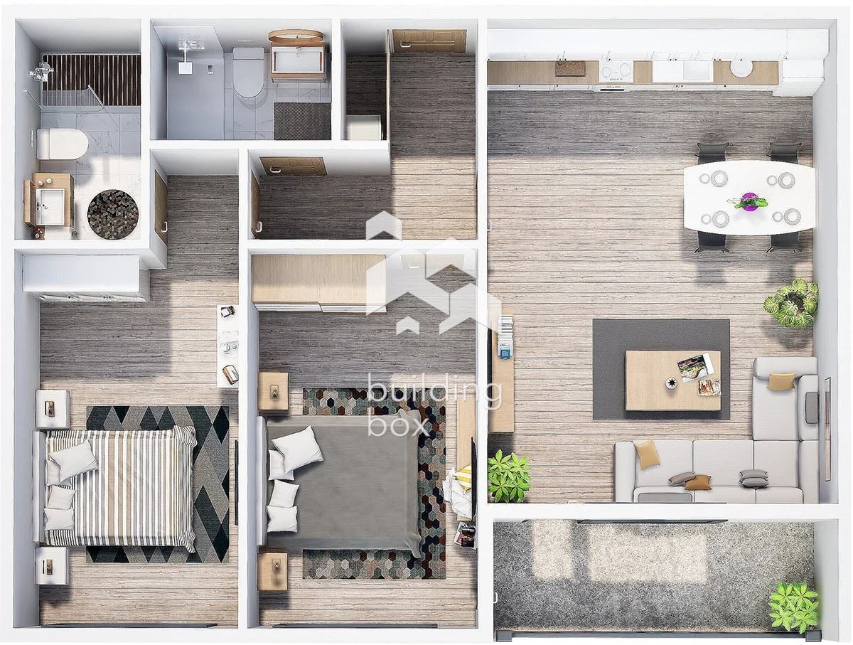 Продава 3-СТАЕН, гр. Пловдив, Христо Смирненски, снимка 3 - Апартаменти - 54014545