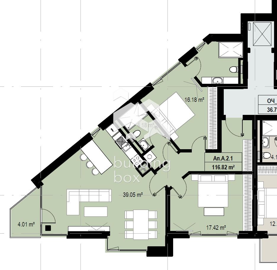 Продава 3-СТАЕН, гр. София, м-т Камбаните, снимка 6 - Апартаменти - 54268005