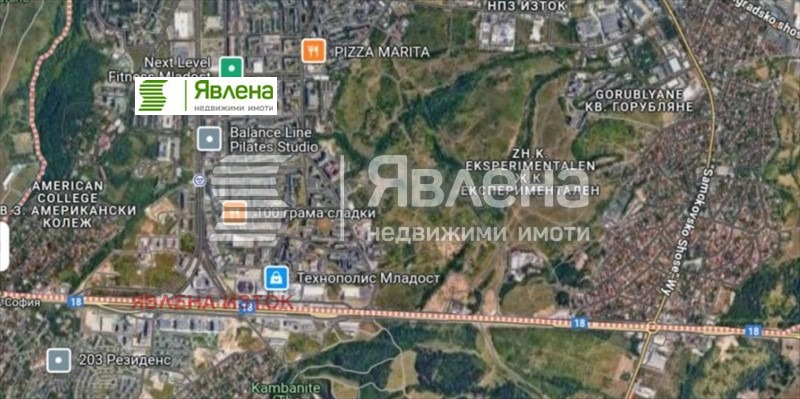 Продава  Парцел, град София, Младост 4 •  418 600 EUR • ID 88163094 — holmes.bg - [1] 