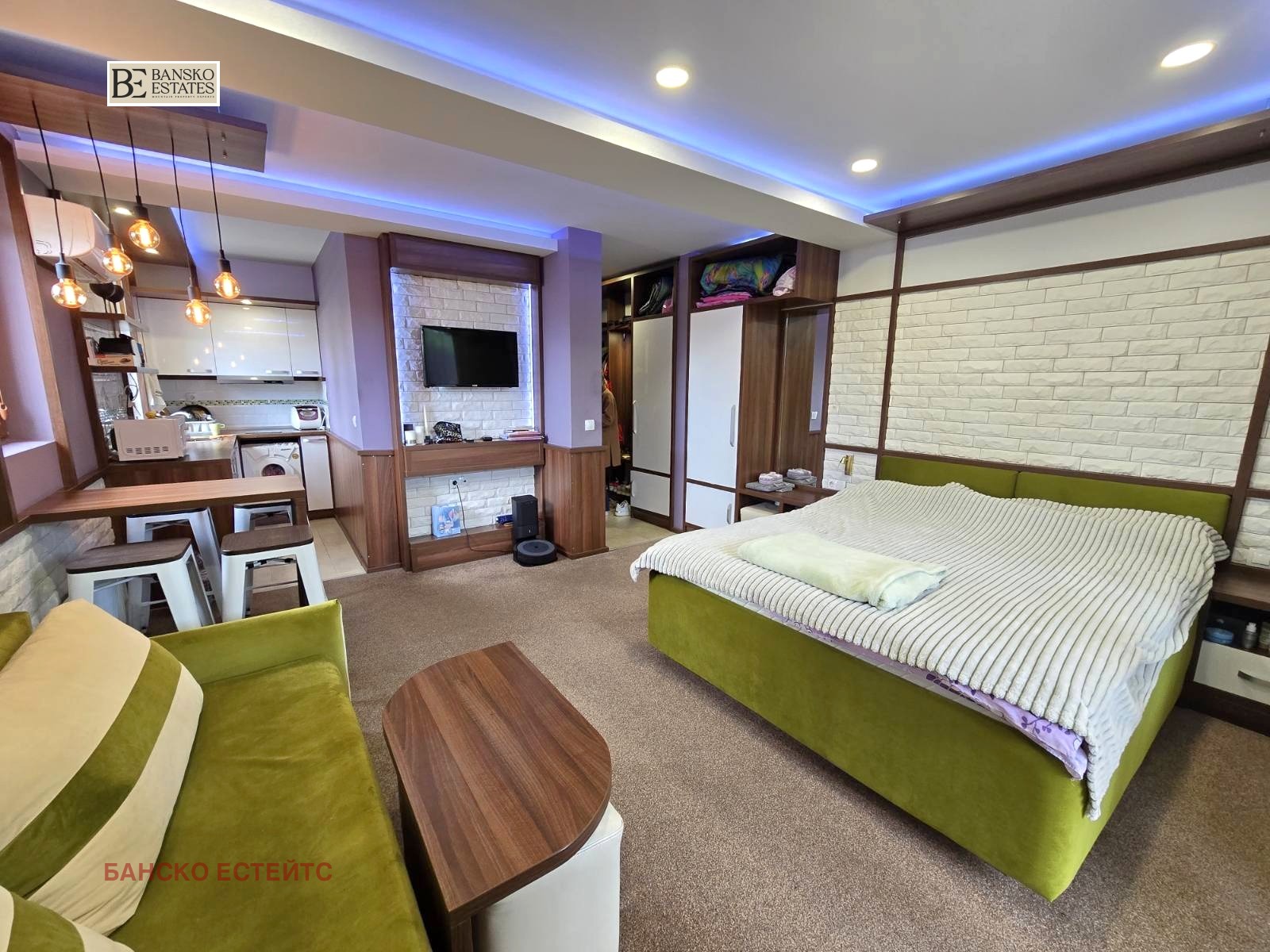 Продава 1-СТАЕН, гр. Банско, област Благоевград, снимка 5 - Апартаменти - 54262626