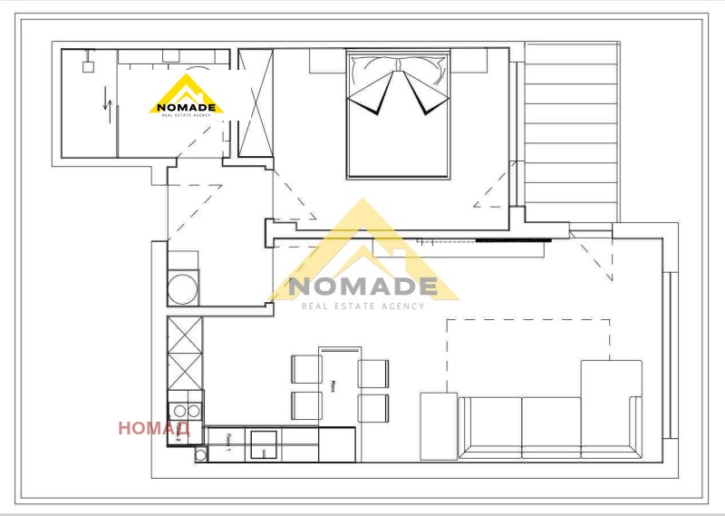 À venda  1 quarto Plovdiv , Iujen , 76 m² | 30724746 - imagem [2]