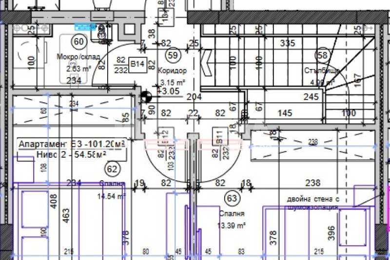Til salg  2 soveværelser Sofia , Dragalevtsi , 113 kvm | 46025963 - billede [4]
