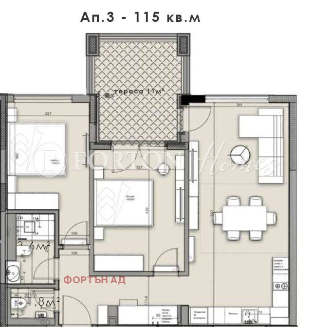 Продава 3-СТАЕН, гр. София, Кръстова вада, снимка 7 - Апартаменти - 54836354