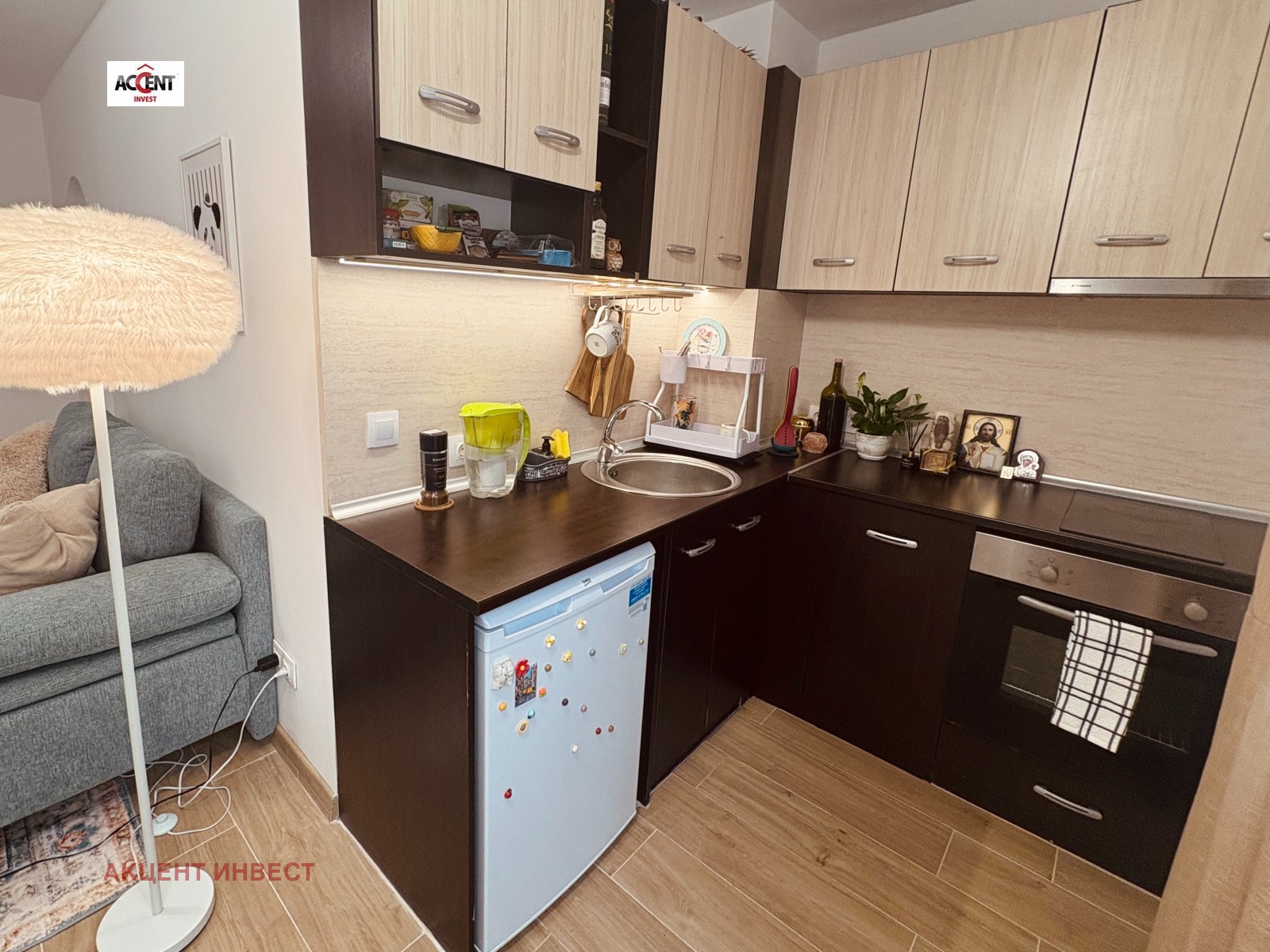 Продава 1-СТАЕН, гр. Варна, Виница, снимка 5 - Апартаменти - 55200748