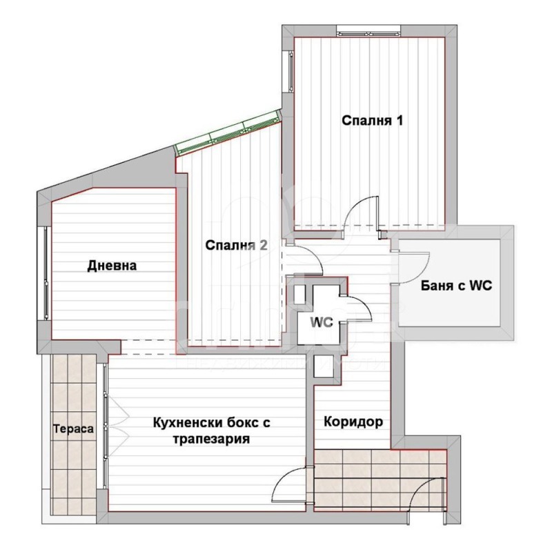 Продава 3-СТАЕН, гр. София, Медицинска академия, снимка 8 - Aпартаменти - 48122800