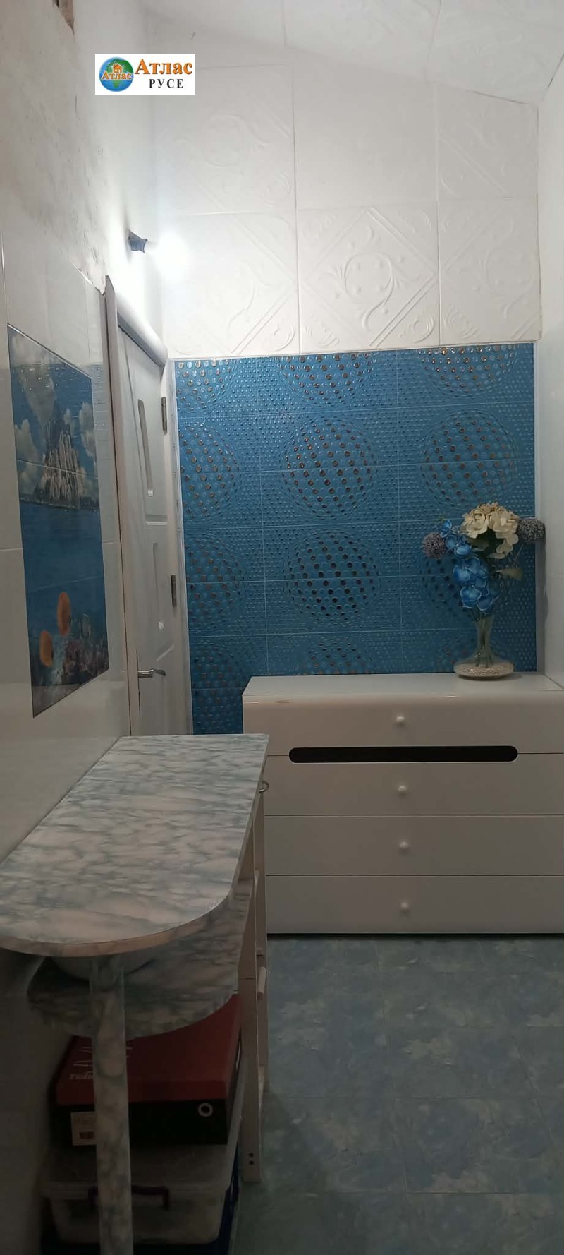 Продава АТЕЛИЕ, ТАВАН, гр. Русе, Дружба 2, снимка 2 - Апартаменти - 53365678