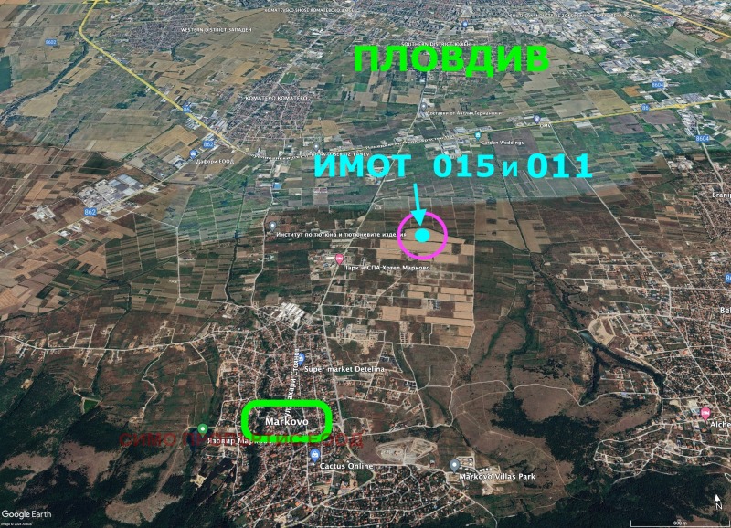 Myytävänä  Парцел Plovdivin alue , Markovo , 2840 neliömetriä | 29902754 - kuva [11]
