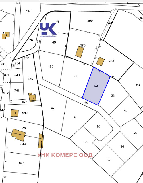 De vânzare  Complot regiunea Sofia , Heracovo , 511 mp | 83384062 - imagine [2]