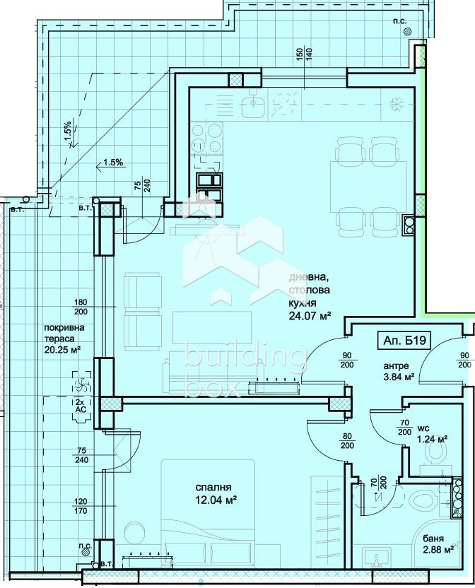 Продава 2-СТАЕН, гр. Пловдив, Христо Смирненски, снимка 8 - Апартаменти - 52975923