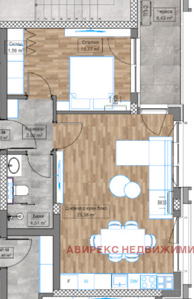 Продава 2-СТАЕН, гр. Пловдив, Кършияка, снимка 2 - Апартаменти - 53610978