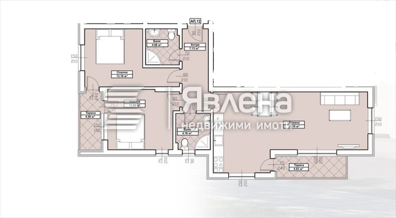 Продава 3-СТАЕН, гр. Благоевград, Освобождение, снимка 2 - Апартаменти - 52880844