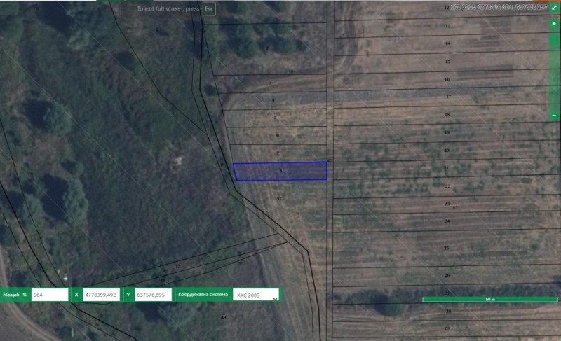 Продава ЗЕМЕДЕЛСКА ЗЕМЯ, с. Тутраканци, област Варна, снимка 1 - Земеделска земя - 48718379