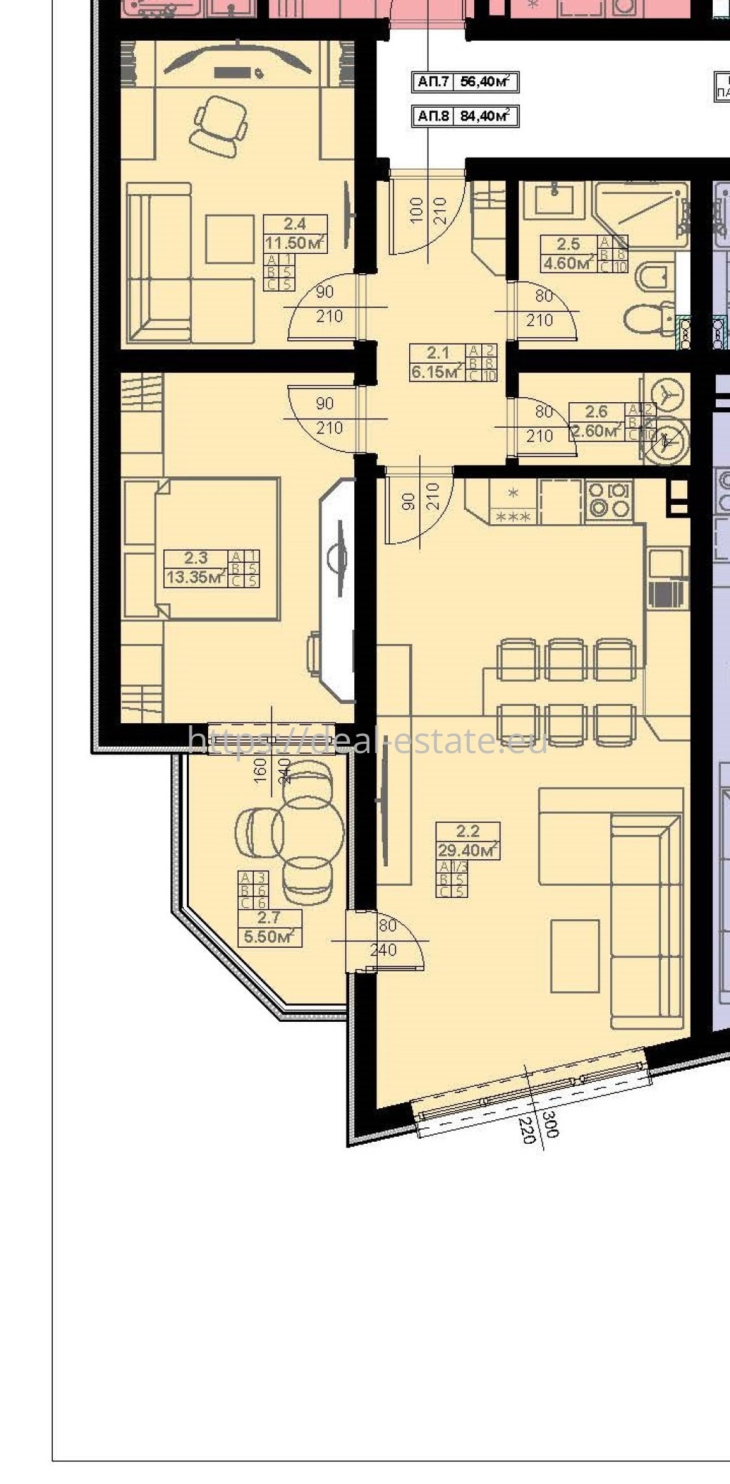 Продава 3-СТАЕН, гр. Благоевград, Широк център, снимка 3 - Апартаменти - 54152724