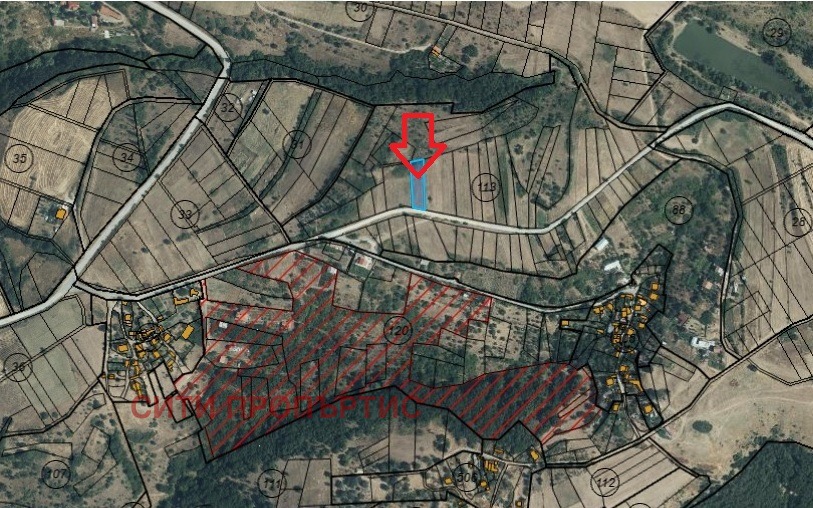 Продава ПАРЦЕЛ, гр. Благоевград, Баларбаши