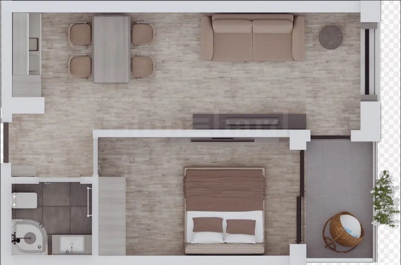 Продава 2-СТАЕН, к.к. Слънчев бряг, област Бургас, снимка 2 - Апартаменти - 53107652