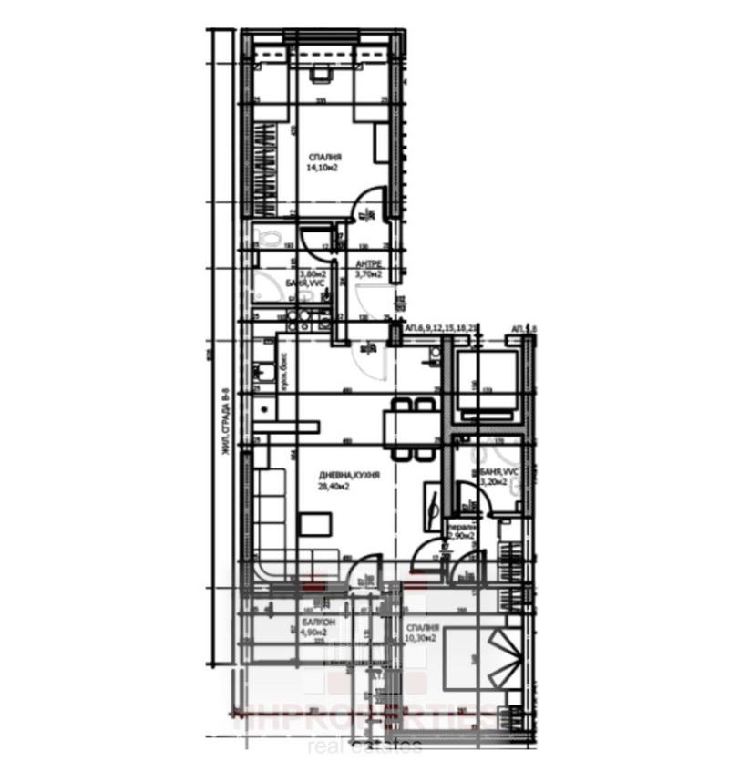 Продава  3-стаен град Пловдив , Тракия , 105 кв.м | 71177797 - изображение [4]