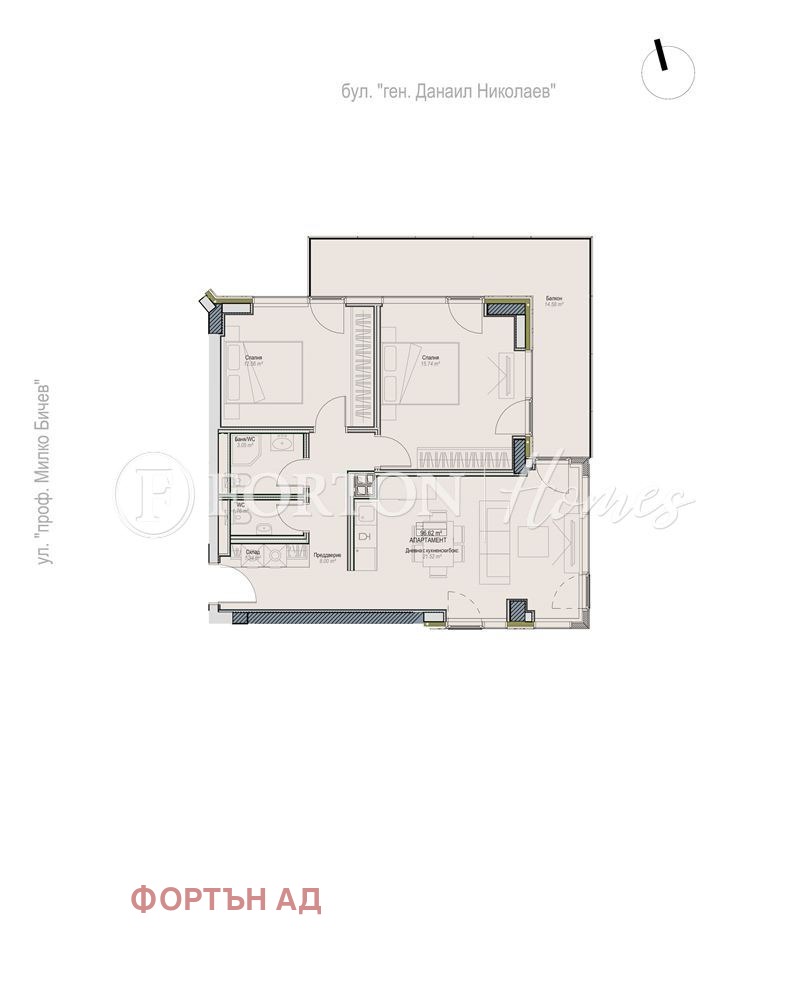Продава 3-СТАЕН, гр. София, Оборище, снимка 2 - Апартаменти - 56530833
