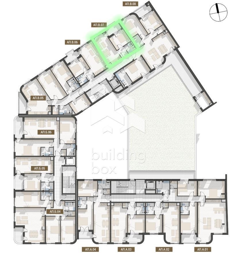 Zu verkaufen  1 Schlafzimmer Plowdiw , Zentar , 56 qm | 69260541 - Bild [3]