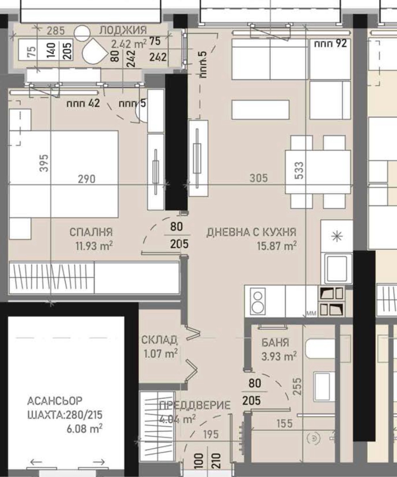 Продава 2-СТАЕН, гр. София, Банишора, снимка 11 - Апартаменти - 53967998