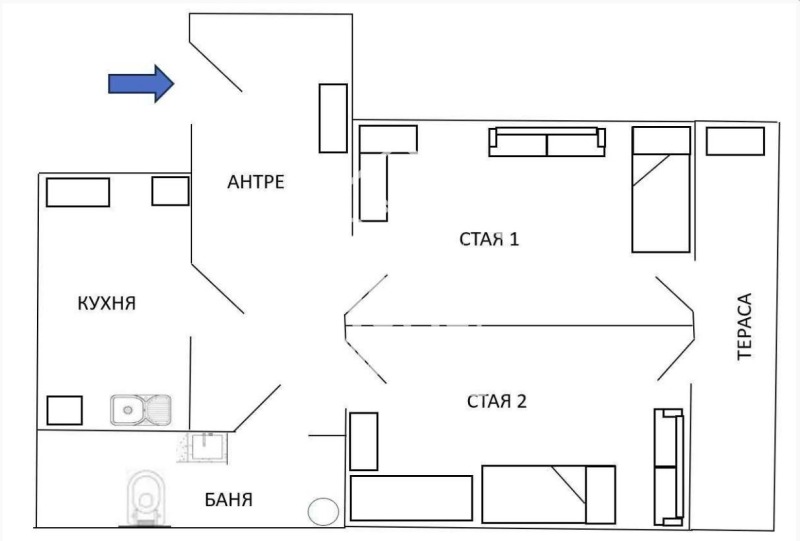 Продава 3-СТАЕН, гр. Варна, Лятно кино Тракия, снимка 9 - Aпартаменти - 48585885