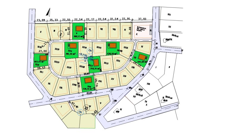 En venta  Trama región Dóbrich , Topola , 700 metros cuadrados | 77564768