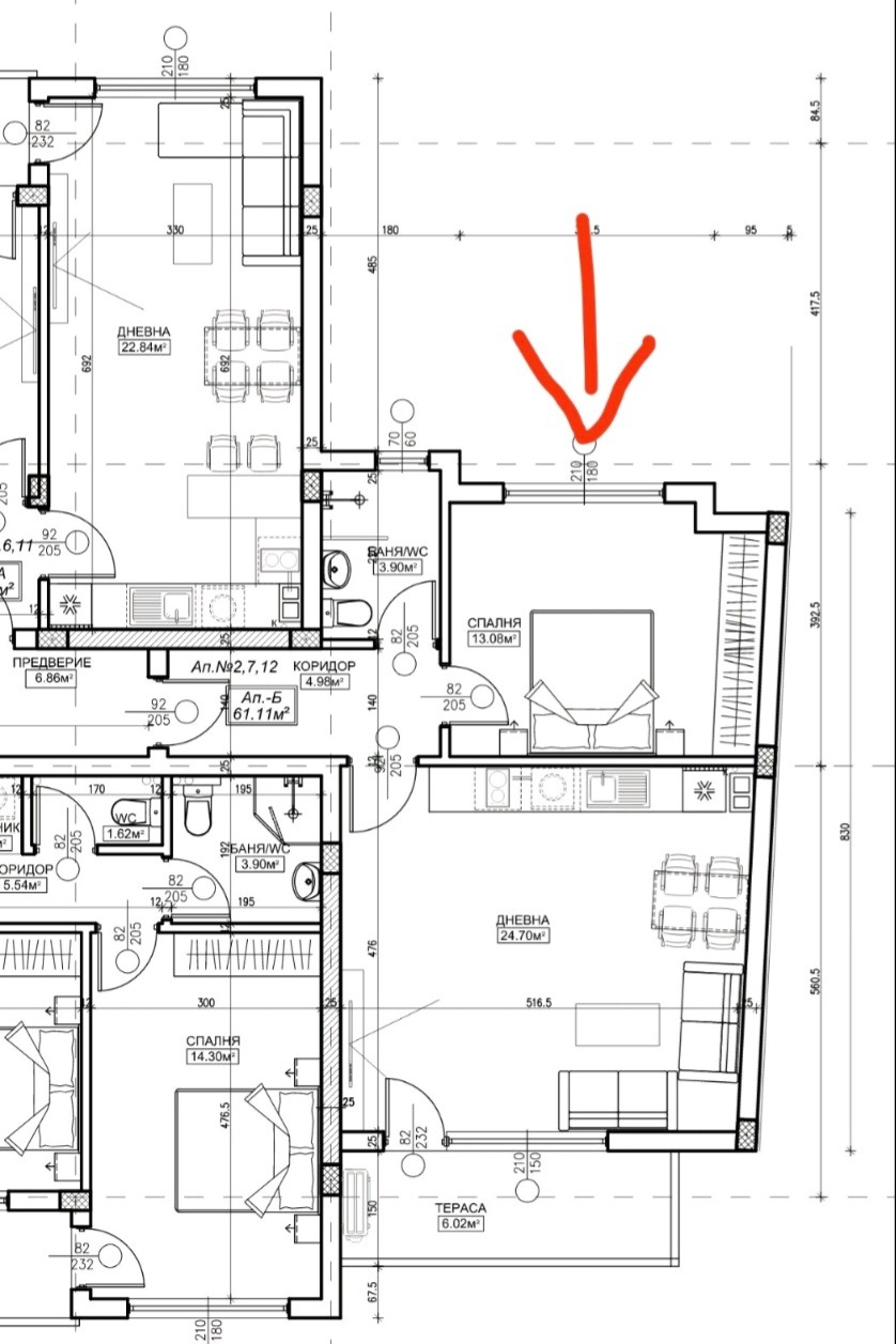 Продава 2-СТАЕН, гр. Плевен, Широк център, снимка 3 - Апартаменти - 54198817