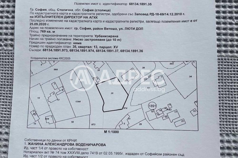 Продава ПАРЦЕЛ, гр. София, Княжево, снимка 4 - Парцели - 54517573