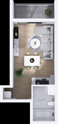 Продава  1-стаен град Пловдив , Кючук Париж , 43 кв.м | 12093514 - изображение [4]
