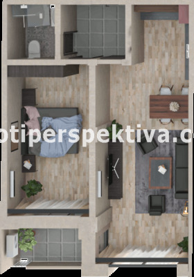 1 quarto Hristo Smirnenski, Plovdiv