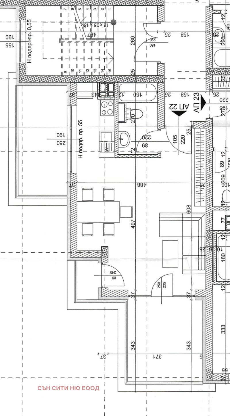 Til salgs  Studio Sofia , Manastirski livadi , 62 kvm | 24846858 - bilde [4]