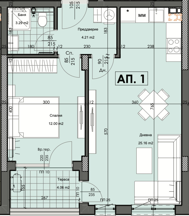 Продава  2-стаен град Пловдив , Кършияка , 68 кв.м | 35766284 - изображение [4]