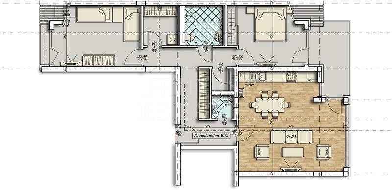 Продава 3-СТАЕН, гр. София, Стрелбище, снимка 4 - Апартаменти - 52400690