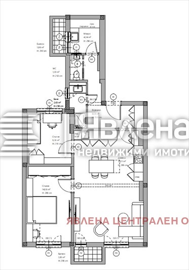 Продава 3-СТАЕН, гр. София, Оборище, снимка 16 - Апартаменти - 53687251