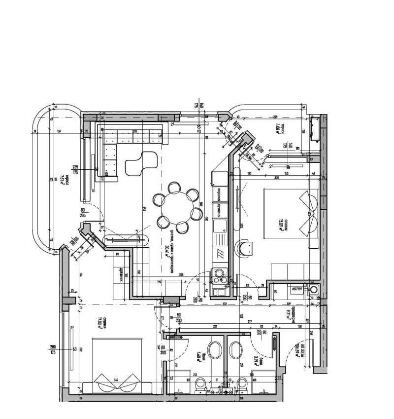 À venda  2 quartos Sofia , Malinova dolina , 126 m² | 74133353 - imagem [6]