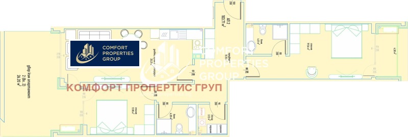Продава 3-СТАЕН, гр. София, Малинова долина, снимка 4 - Апартаменти - 53099436
