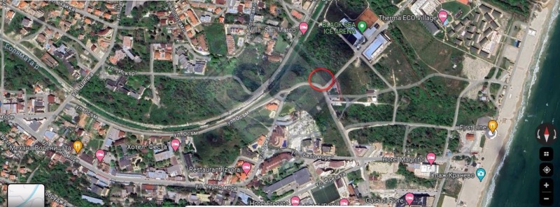 For Sale  Plot region Dobrich , Kranevo , 1504 sq.m | 33455871