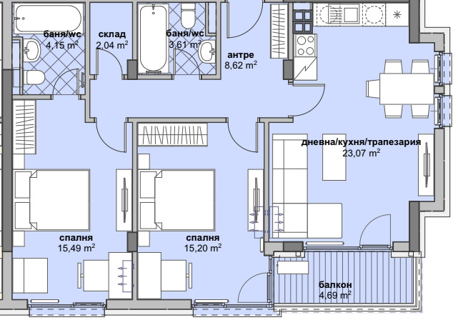 Продава 3-СТАЕН | Imot.bg — изображение 4