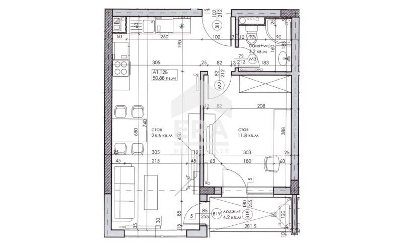 Продава 2-СТАЕН, гр. София, Дружба 2, снимка 3 - Апартаменти - 52456161